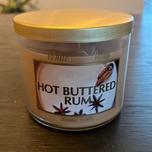White Barn Hot Buttered Rum 3 Wick Candle